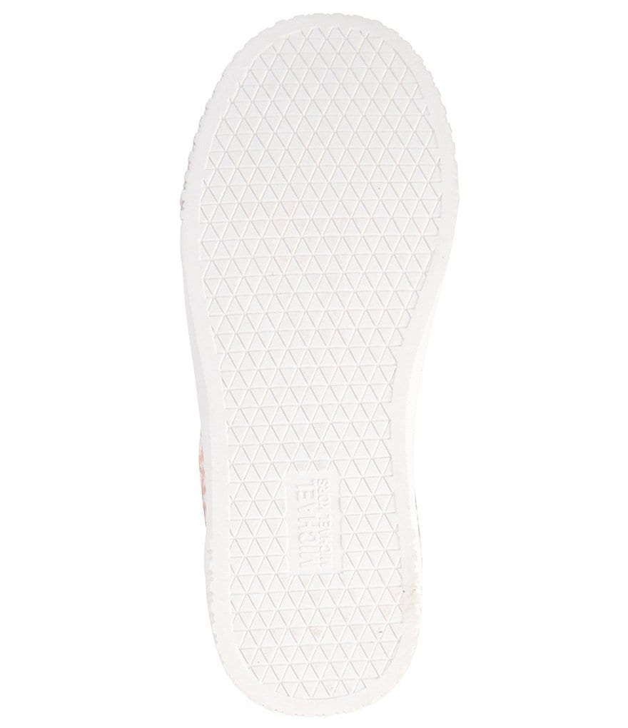 MICHAEL Michael Kors Girls' Skate Split Glitter Logo Print Hi Top Sneakers (Youth)