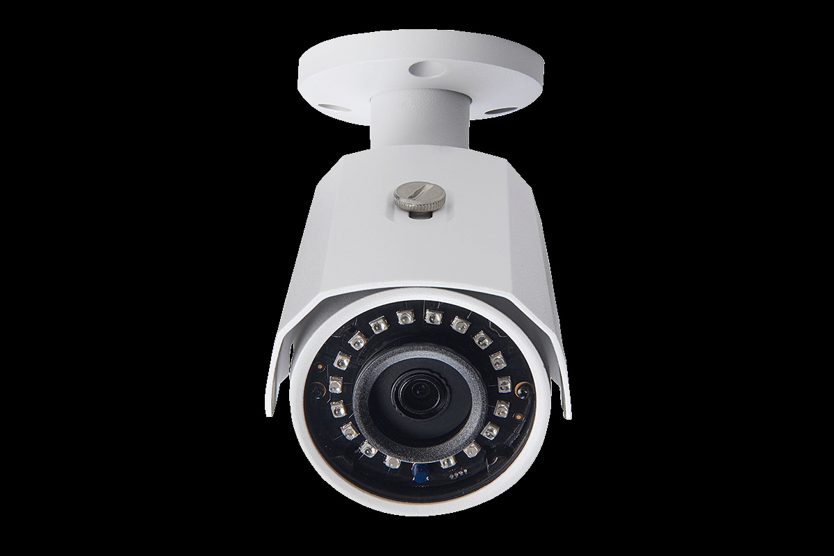 2 Lorex 1080p HD Weatherproof Wired Security Camera+ 4K 8 Channel Security DVR