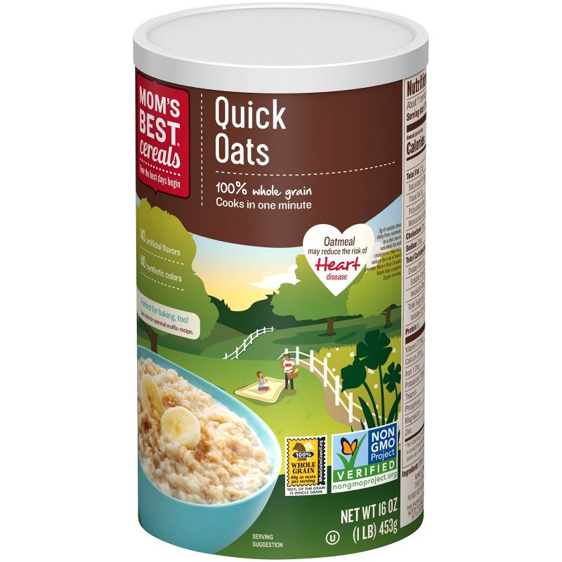 Mom's Best Rolled Oatmeal - 16oz