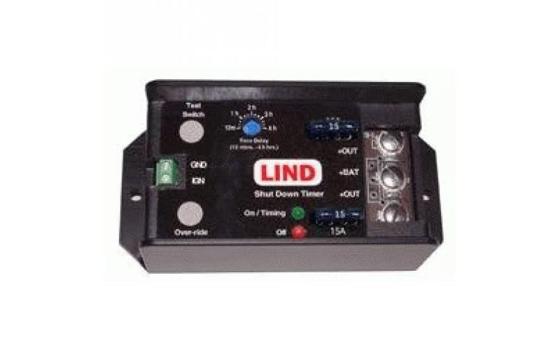 2-Hour Shut Down Timer (Fused with Screw Terminal Connections)