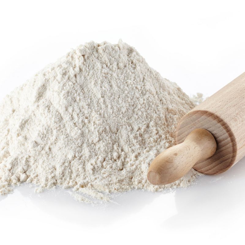 Augason Farms Enriched Unbleached All Purpose Flour Emergency Bulk Food Storage 17 Pound 4-Gallon Pail 257 Servings