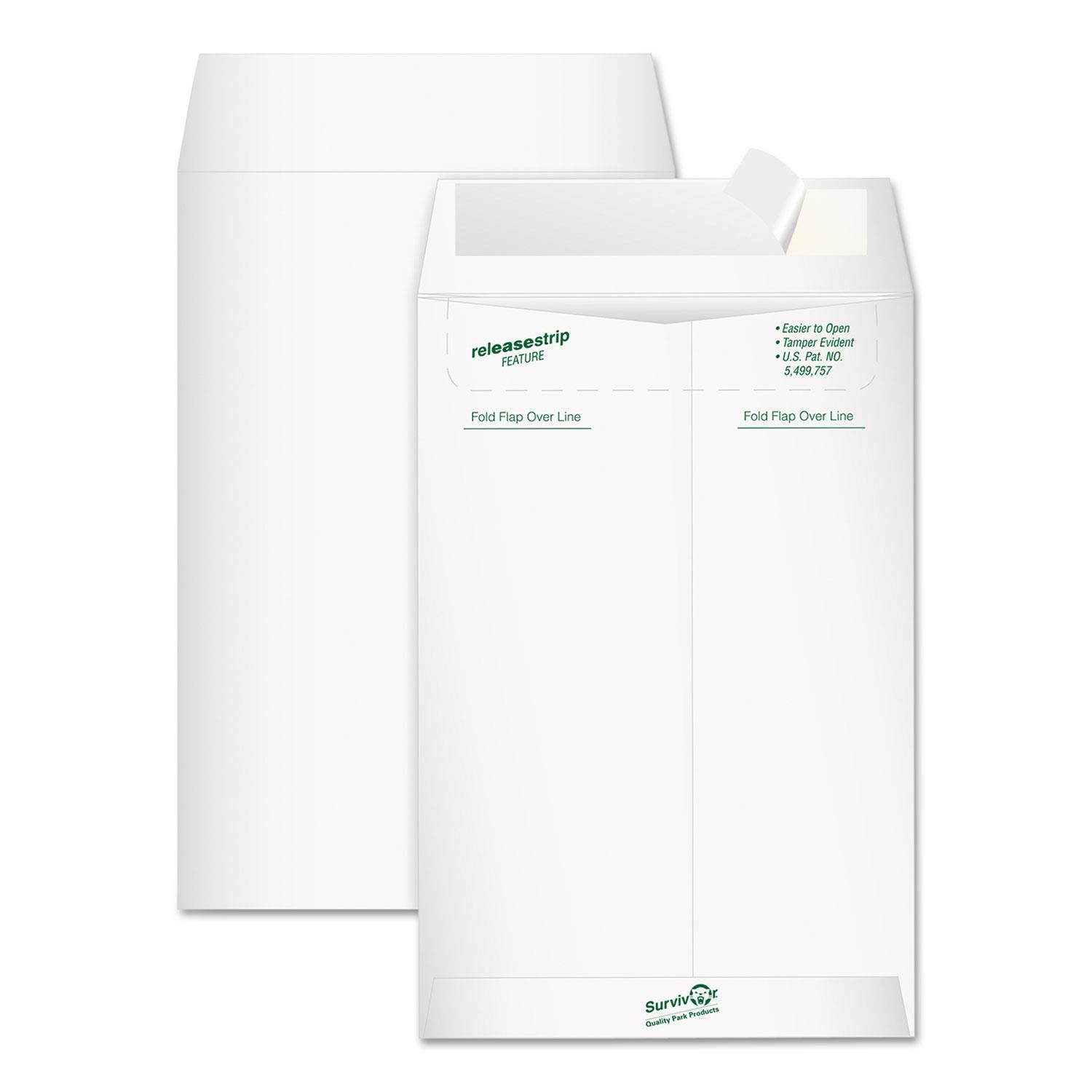Quality Park Flap-Stik Tyvek Envelopes