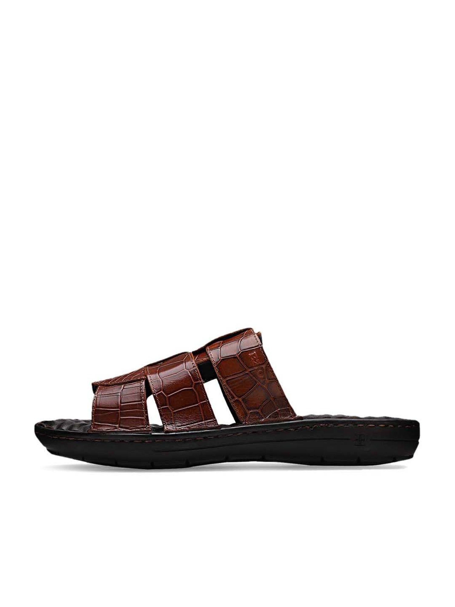 EZOK Men's Tan Casual Sandals