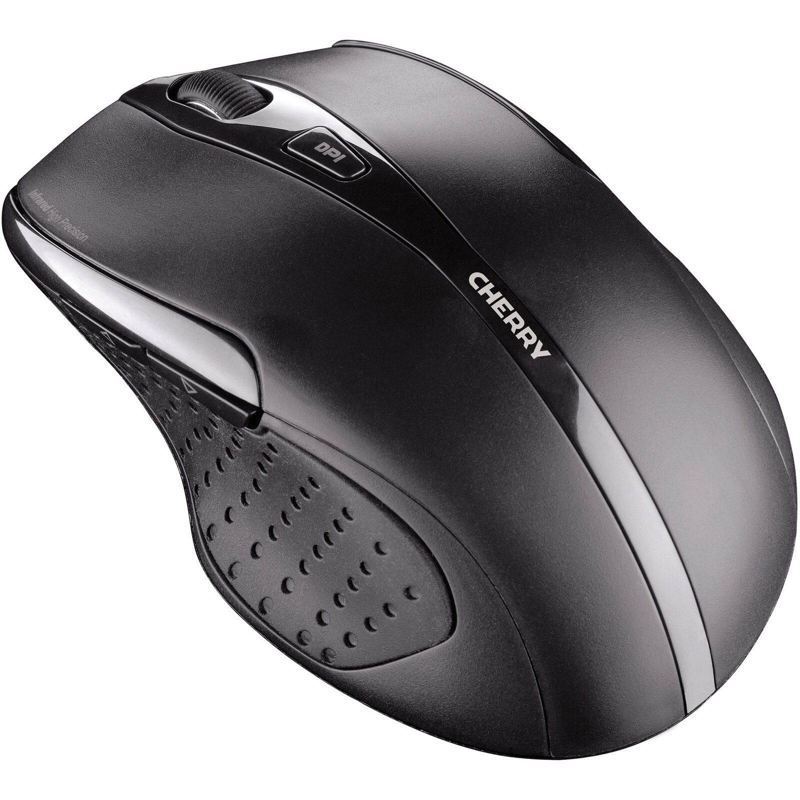 Cherry Nano Wireless Mouse  Infrared  Wireless - Radio Frequency  Black  Usb  1750 Dpi   Right-handed Only