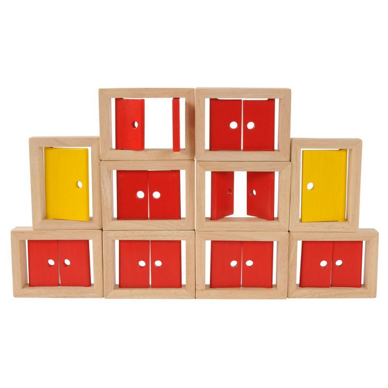 Marvel Education Company Wooden Doors and Windows - 10 Pcs