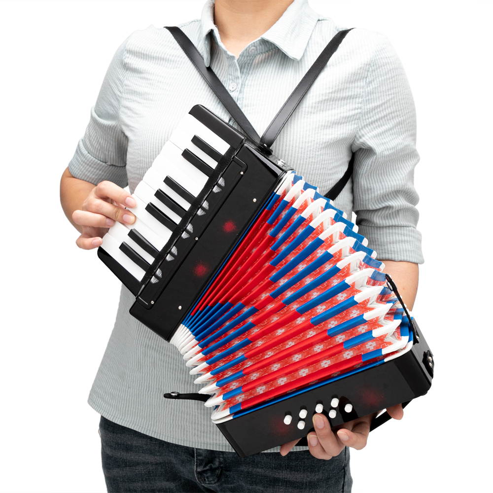 17-Key 8 Bass Kids Accordion Children's Mini Musical Instrument Easy to Learn Music