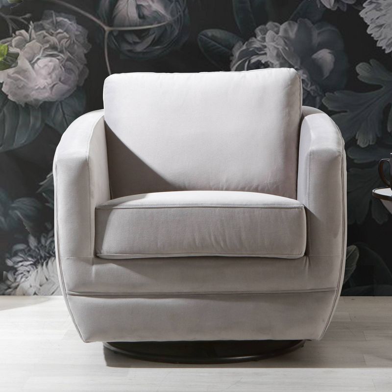 Karla Dubois Gogh Accent Chair - Dappled Gray