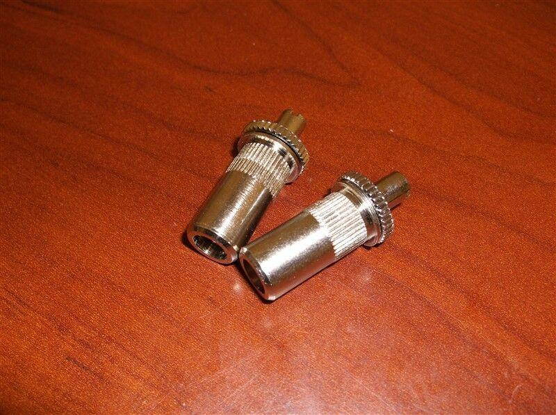 NEW 6mm Studs & Anchors For Tunematic Bridges - CHROME