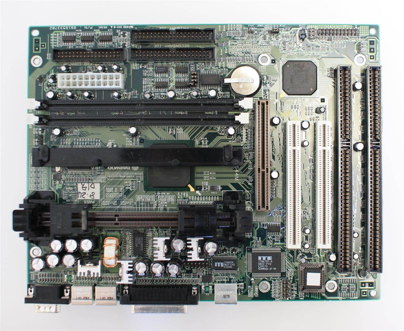 MB, Slot 1, 2 ISA, 2 PCI rev B, (93-m17)