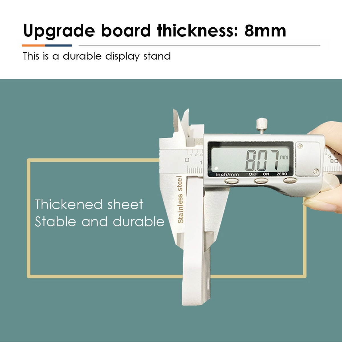 Computer Monitor Stand Riser White Laptop Riser Shelf Organiser Multifunction