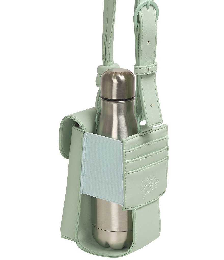 Create & Cultivate Vegan Leather Water Bottle Crossbody Bag