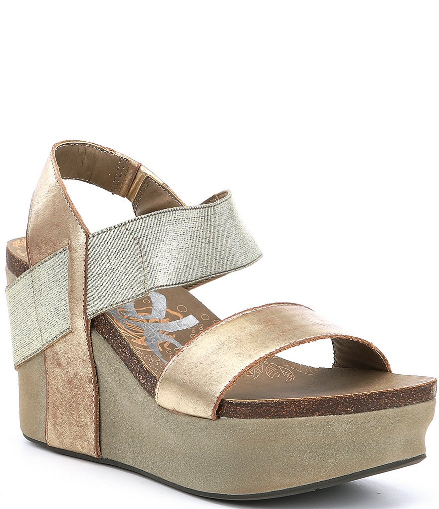 OTBT Bushnell Leather Platform Wedges