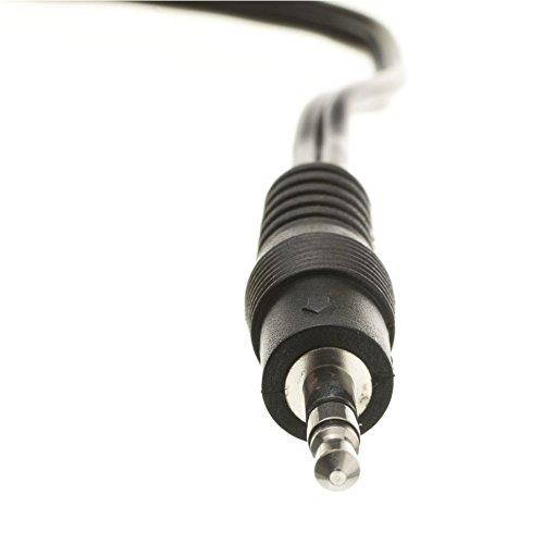 AU111 6 Feet Premium Audio Extension Cable Nylon Braided 35mm TRRS 4 Poles Jack Male to Female