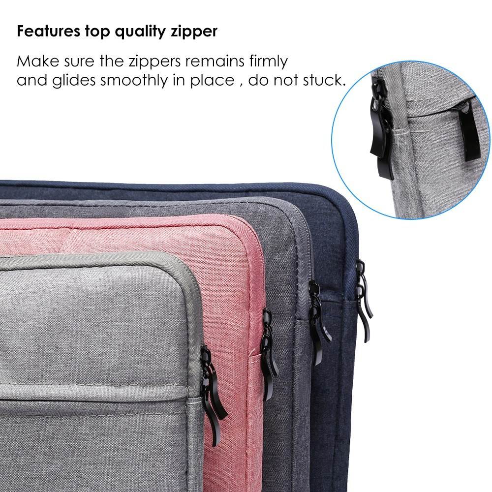 N001 Laptop Sleeve Soft Zipper Pouch 11&rdquo;/12&rdquo;/13&rdquo;/15&rdquo;/15.6&rdquo; Bag Case Cover for Macbook Air 13 Pro Retina 15 Notebook Bags Drop Ship