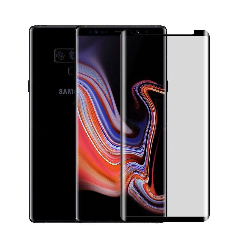 Valor Full Coverage Tempered Glass LCD Screen Protector Film Cover For Samsung Galaxy Note 9, Black