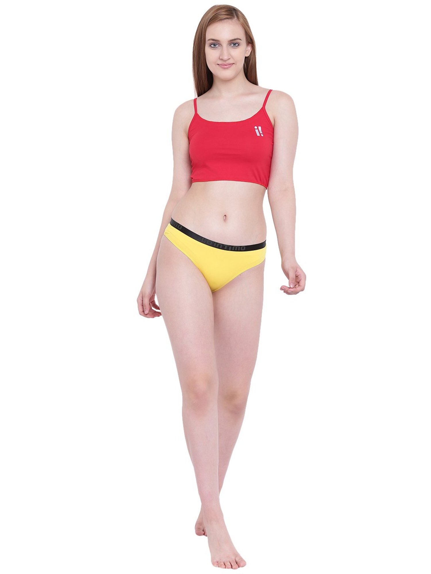 La Intimo Yellow Bikini Panty