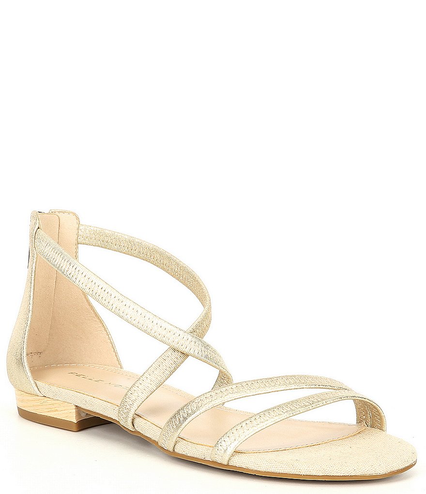 Pelle Moda Barnes Suede Elastic Back Zip Sandals