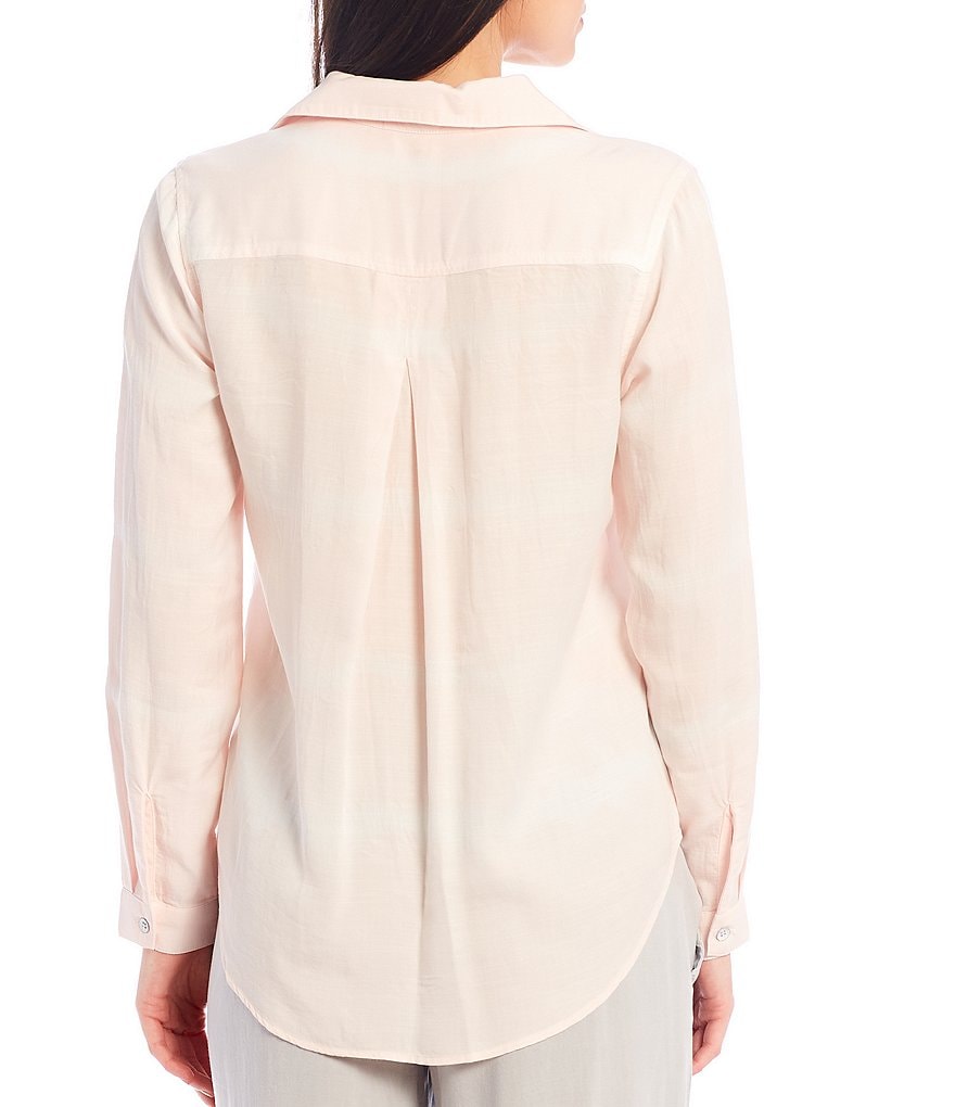 Cloth & Stone Woven Striped Coordinating Button Down Top