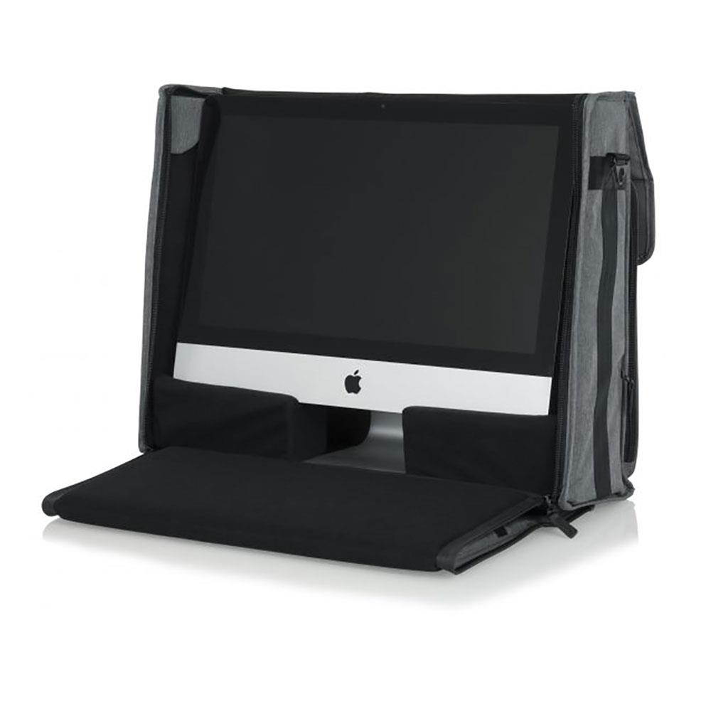 Gator Cases Creative Pro Series Padded Nylon Tote Bag for 21" Apple iMac, Gray