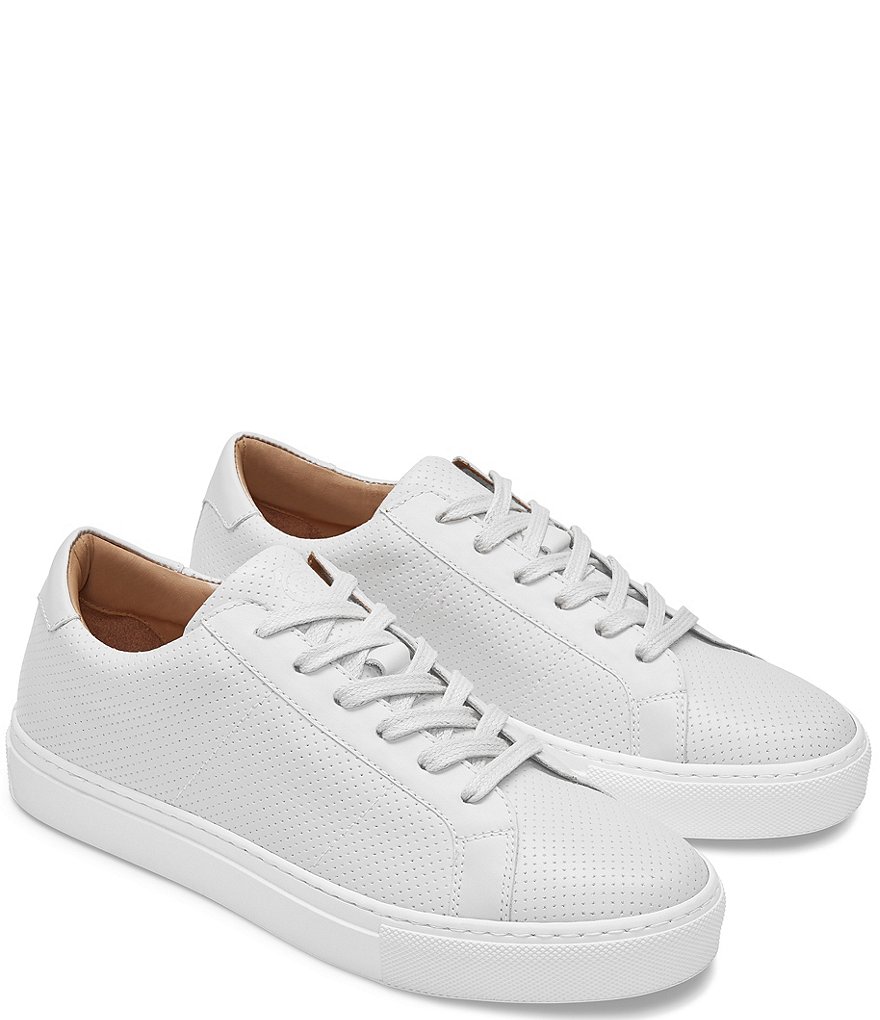 GREATS Women's Royale Leather Perforated Lace-Up Sneakers