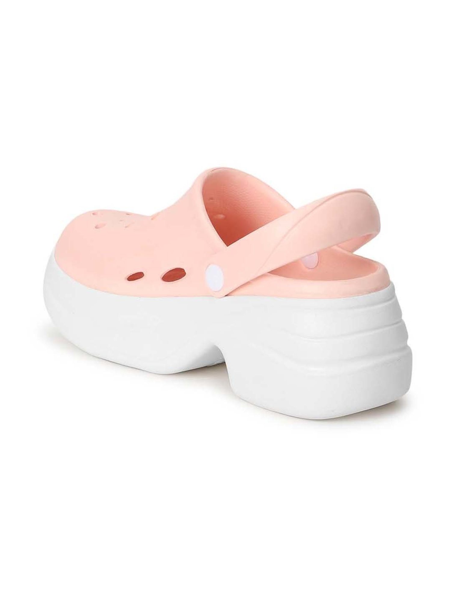 Truffle Collection Women's Pink Back Starp Clogs