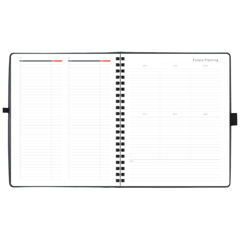 Professional Spiral Subject Notebook Wirebound - Gray - AT - A - GLANCE