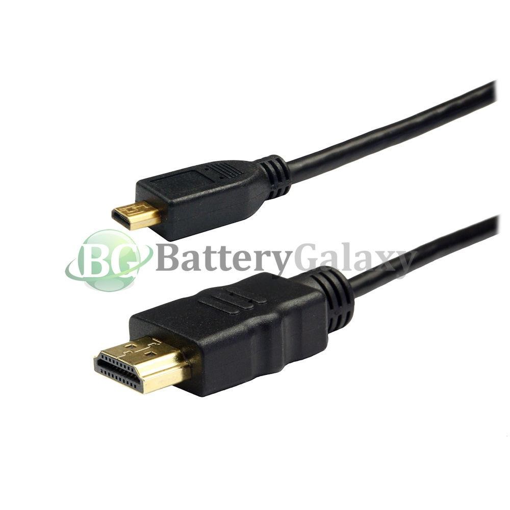 3X 6FT HDMI to Micro HDMI Cable for HTC EVO 4G Motorola Xoom Atrix 2 Droid X HOT