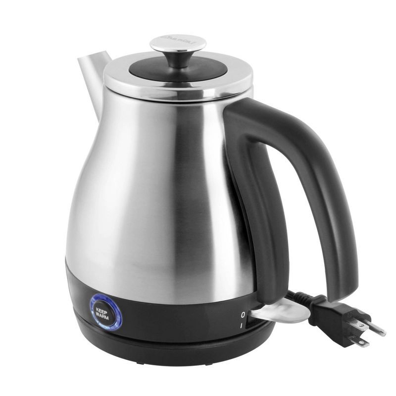 Chantal  28oz Keep Warm Electric Kettle - Brushed Stainless Steel