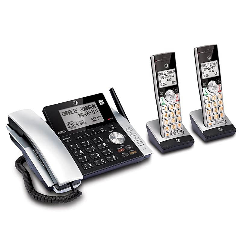CL84215 Dect 60 Expandable Cordless Phone System WDigital Answering