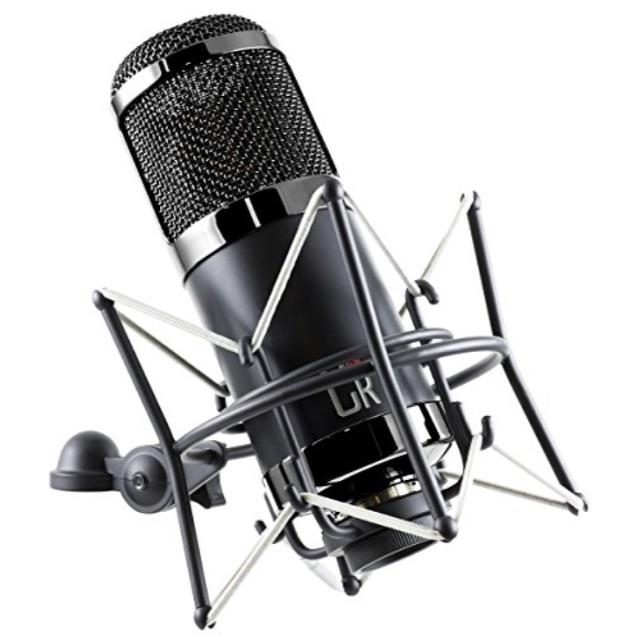 mxl cr89 premium low noise condenser microphone with shock mount and flight case