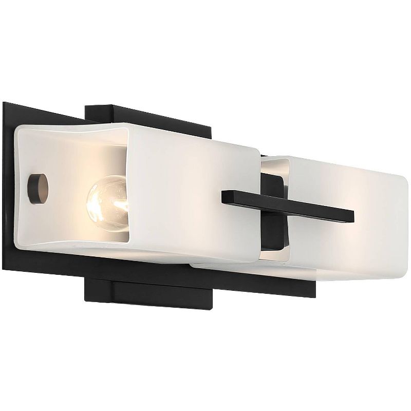 Possini Euro Design Possini Euro Midtown 23 1/2"W Black Bath Bar Light Fixture