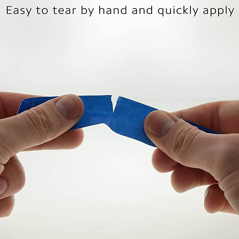 1 Inch Clean Remove ColorCode Tape 500 Inch Roll Dark Blue