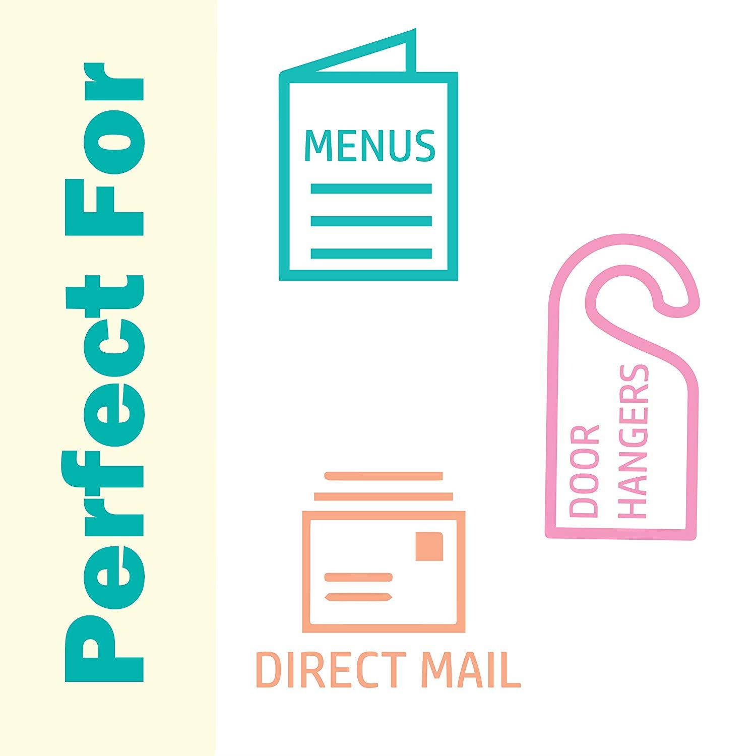 Springhill Colored Paper, Cardstock Paper, Cream Paper, 67lb, 147 gsm, 8.5 x 11, 1 Ream / 250 Sheets - Vellum Card Stock, Thick Paper (097000R)