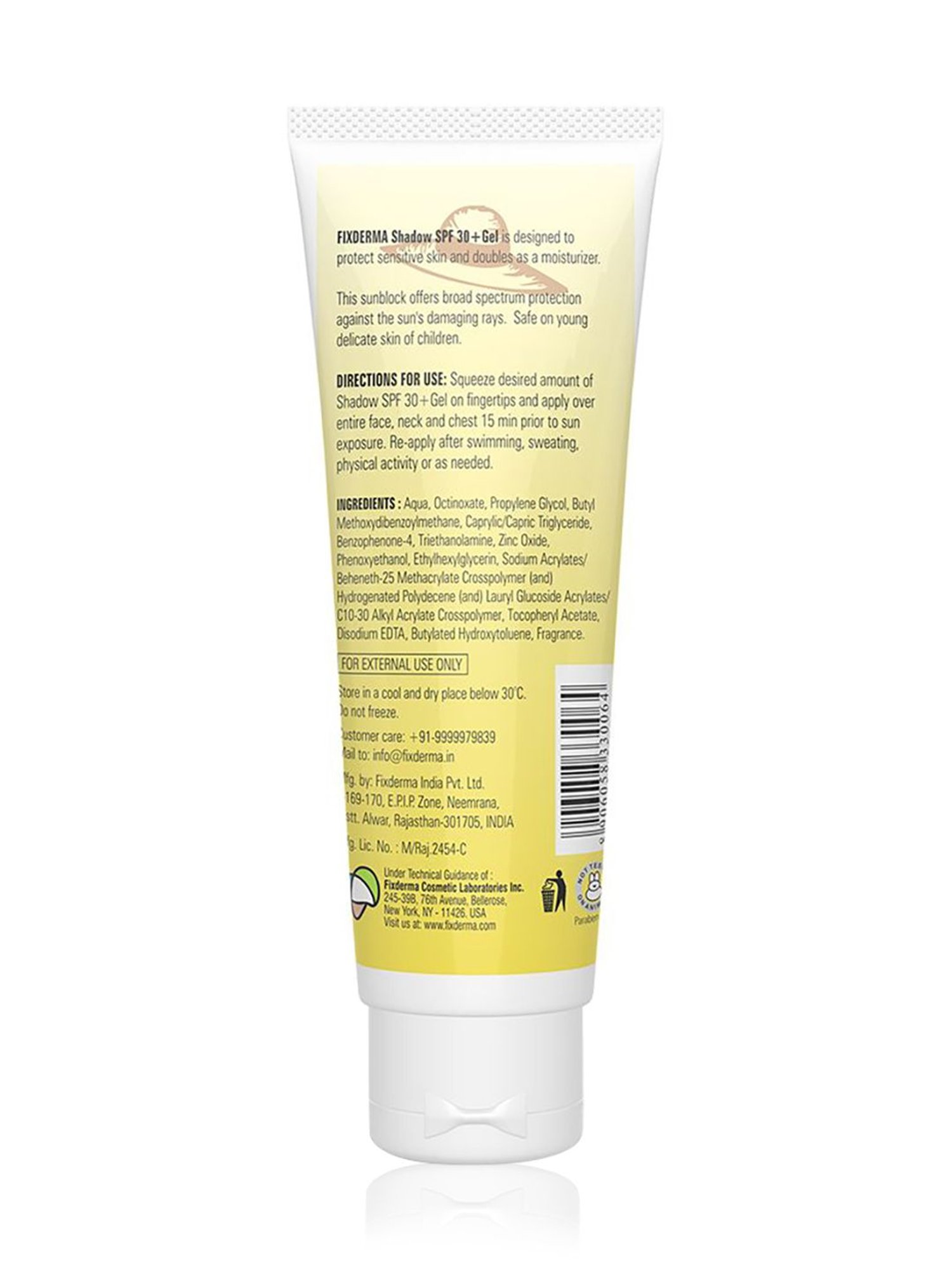 Fixderma Shadow SPF 30+ Gel - 75gm