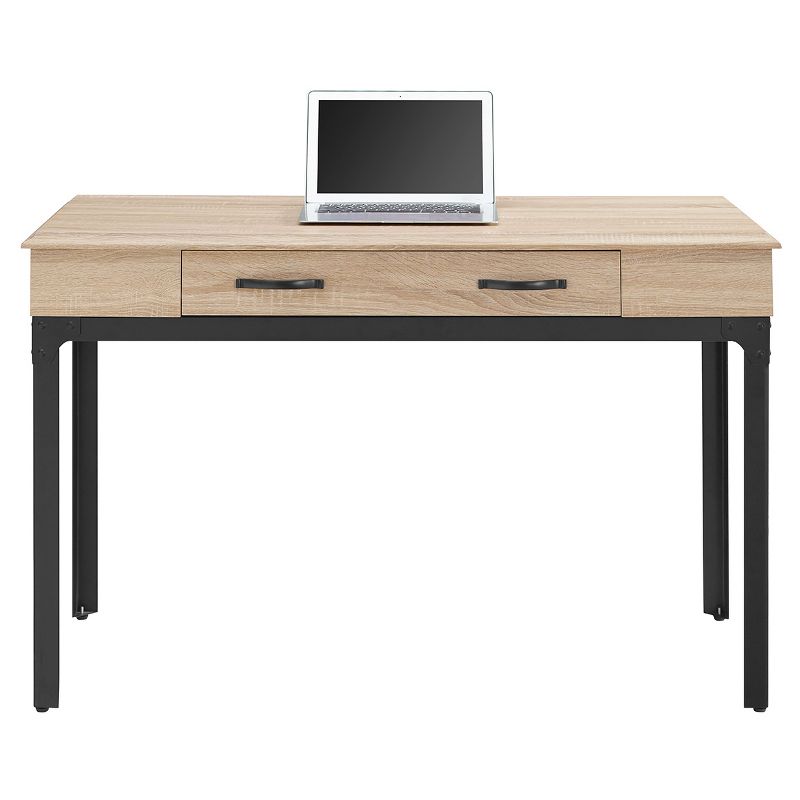 Toledo Computer Desk - White Oak - Whalen