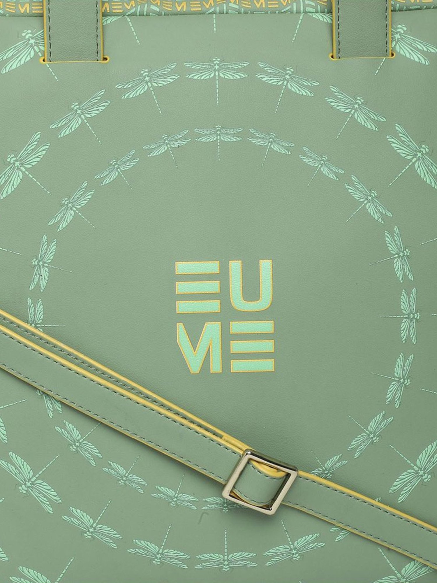 Baggit Brown PVC Solid Laptop Messenger Bag