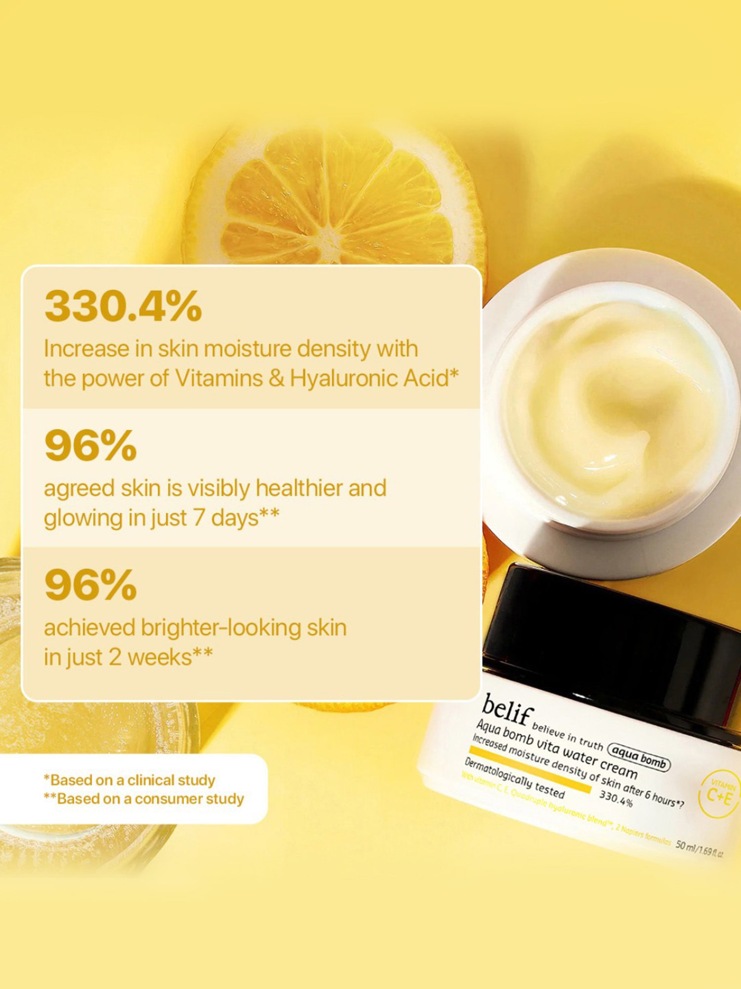 Belif Aqua Bomb Vita Water Cream - 50 ml