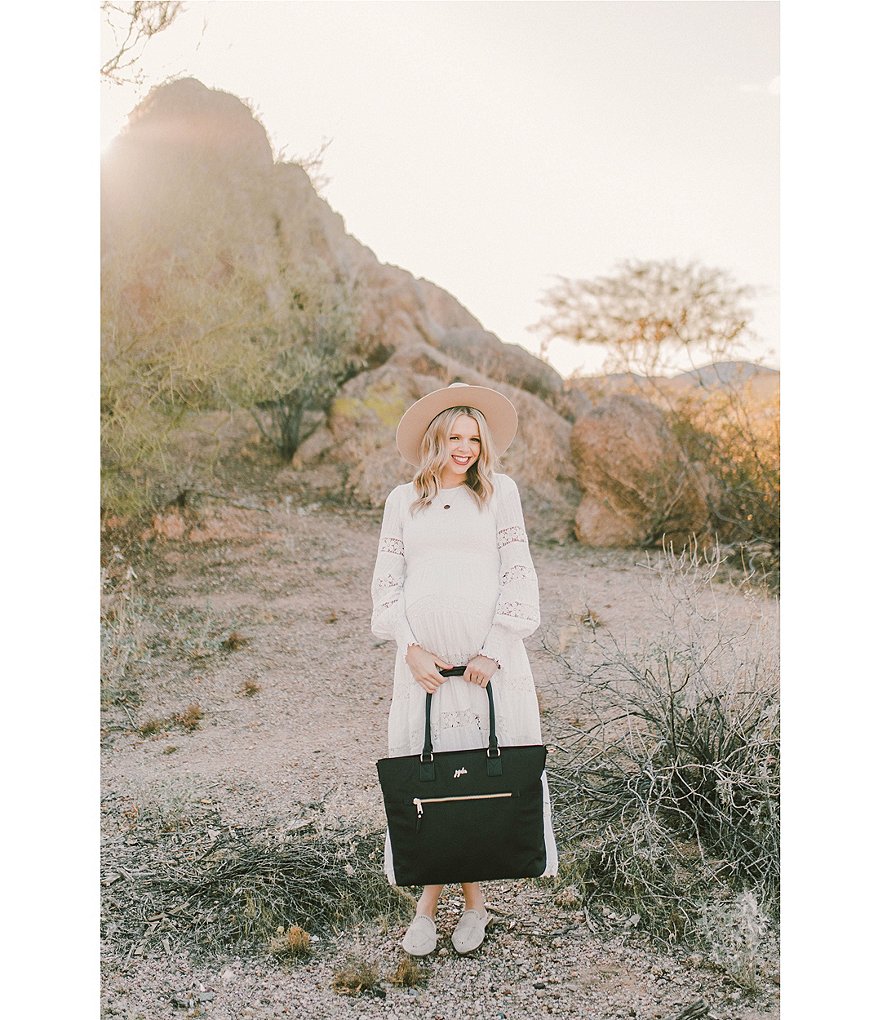 Ju-Ju-Be Eco Leather Zip Top Tote Bag