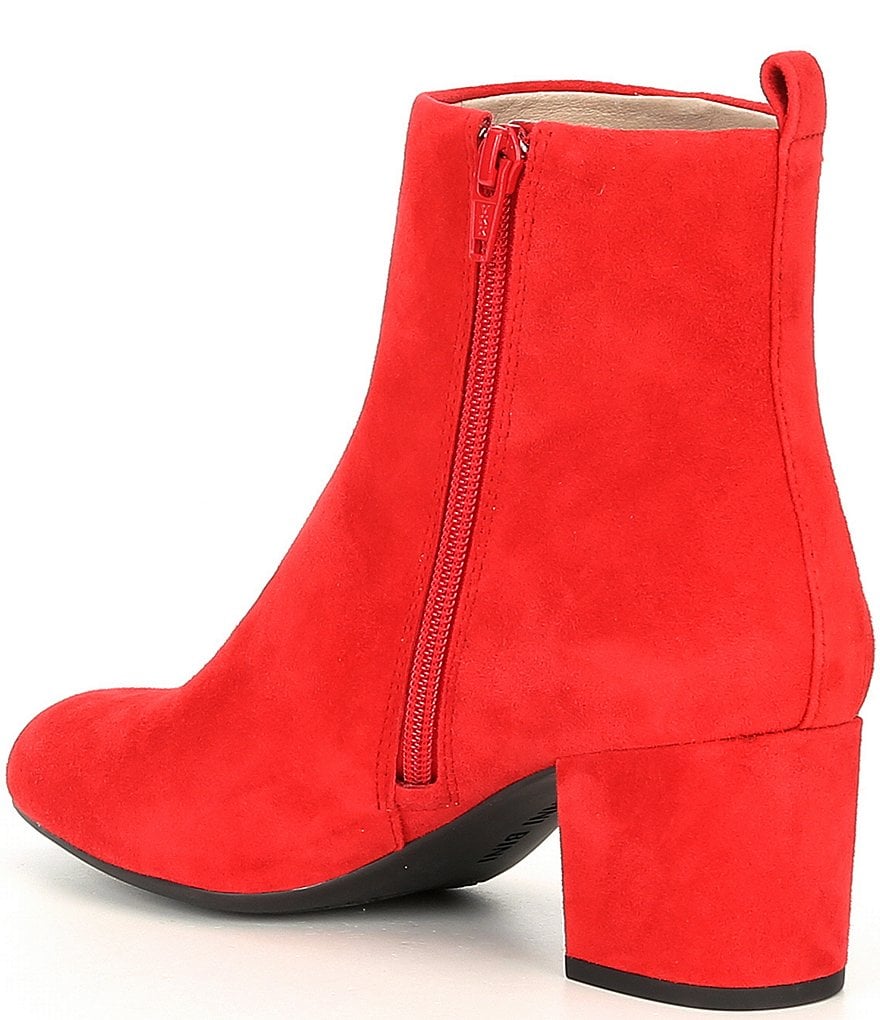 Gianni Bini Jaydennn Suede Block Heel Booties