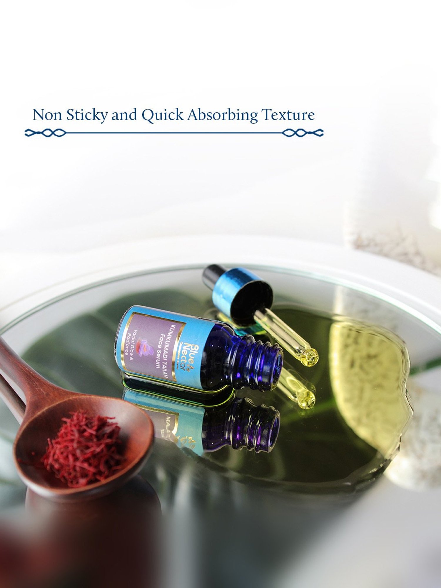 Blue Nectar Kumkumadi Tailam Face Serum - 30 ml