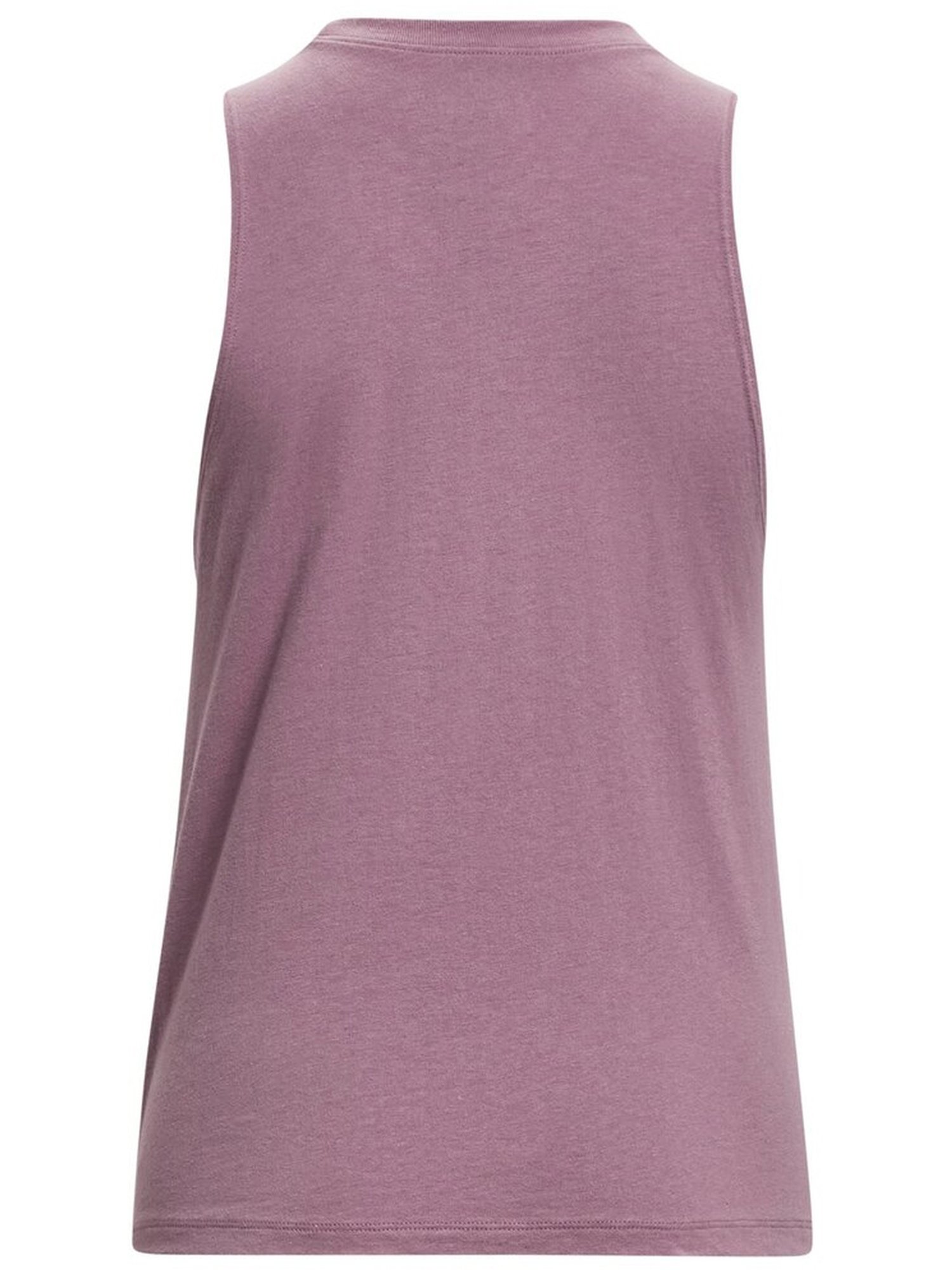 UNDER ARMOUR Purple Cotton Printed Sports Tank Top