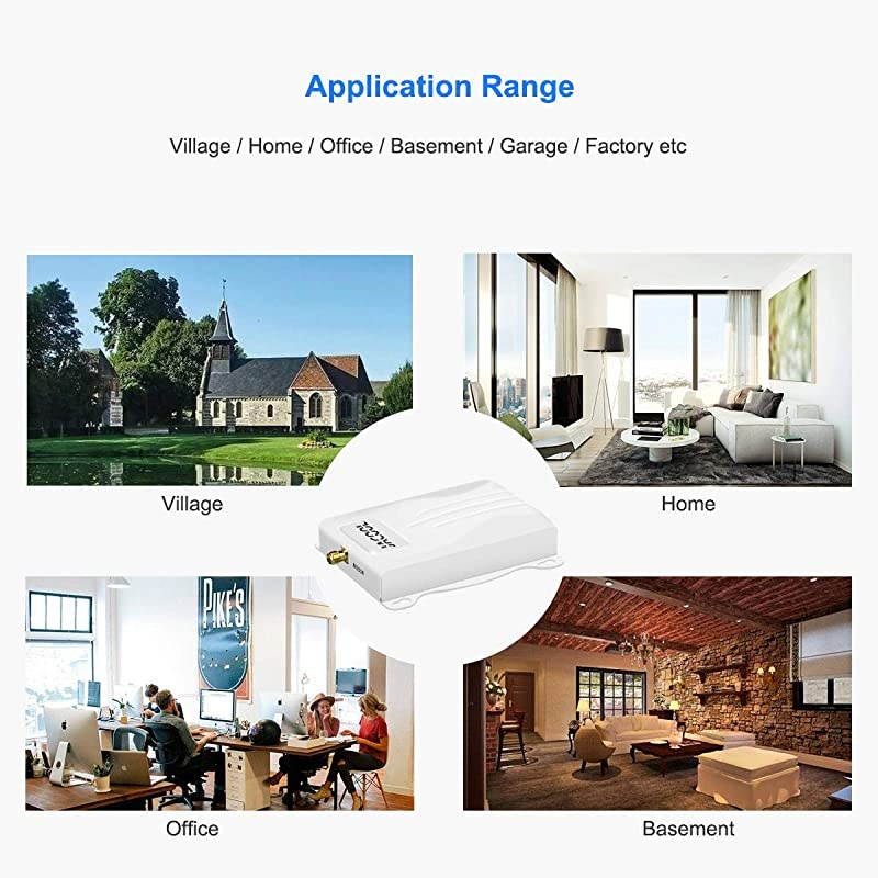 Cell Phone Signal Booster 5G 4G LTE Cell Phone Booster Cell Signal Booster Cell Booster Extender Mobile Signal Repeater Amplifier