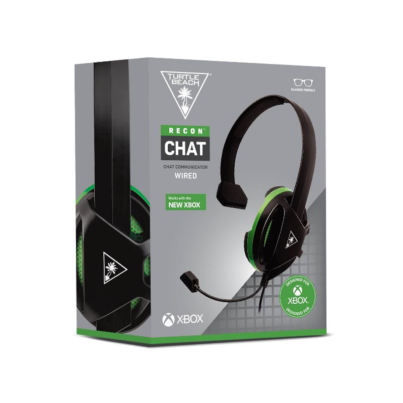 Turtle Beach Recon Chat Wired Gaming Headset for Xbox One/Series X|S - Black/Green