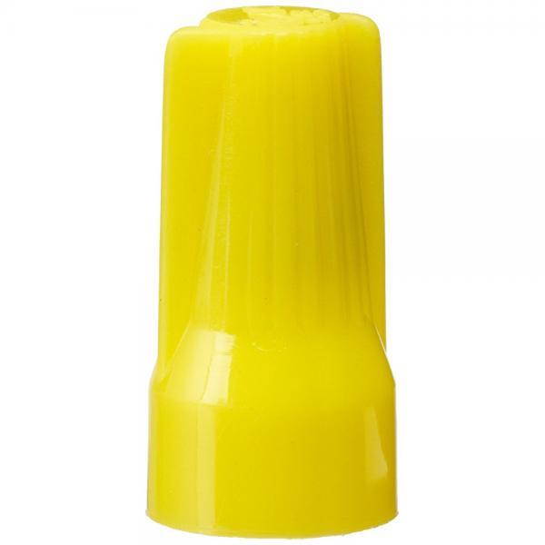 Morris Products 23354 Easy Cap Wire Connector, Type, Yellow, 10 - 22 Awg, max: 3 #12 min: 4 #22 Wire Combinations