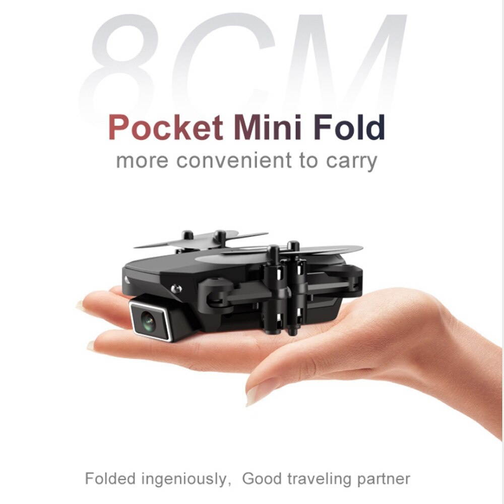 RC Drone with Camera 4K Drone Dual Optical Flow Positioning WiFi FPV Drone Photography Photo Video Track Flight Portable Bag