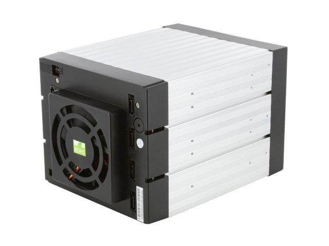 iStarUSA BPU-340SATA-RED 3x5.25" to 4x3.5" SAS/SATA 6.0 Gb/s Hot-Swap Cage