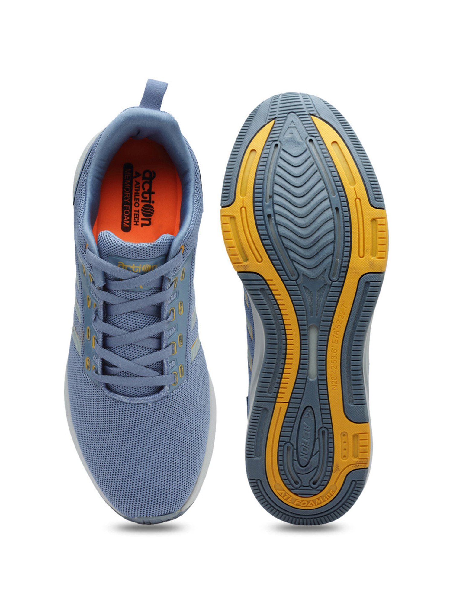 Action Men's Blue Running Shoes