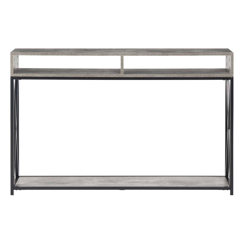 Tucson Deluxe 2 Tier Console Table Faux Birch - Breighton Home