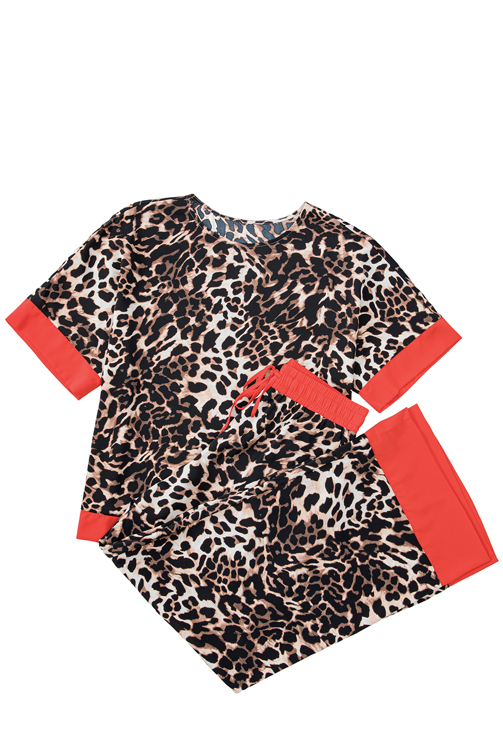 Green Solid Color Quilted Long Sleeve Top and Wide Leg Pants Set