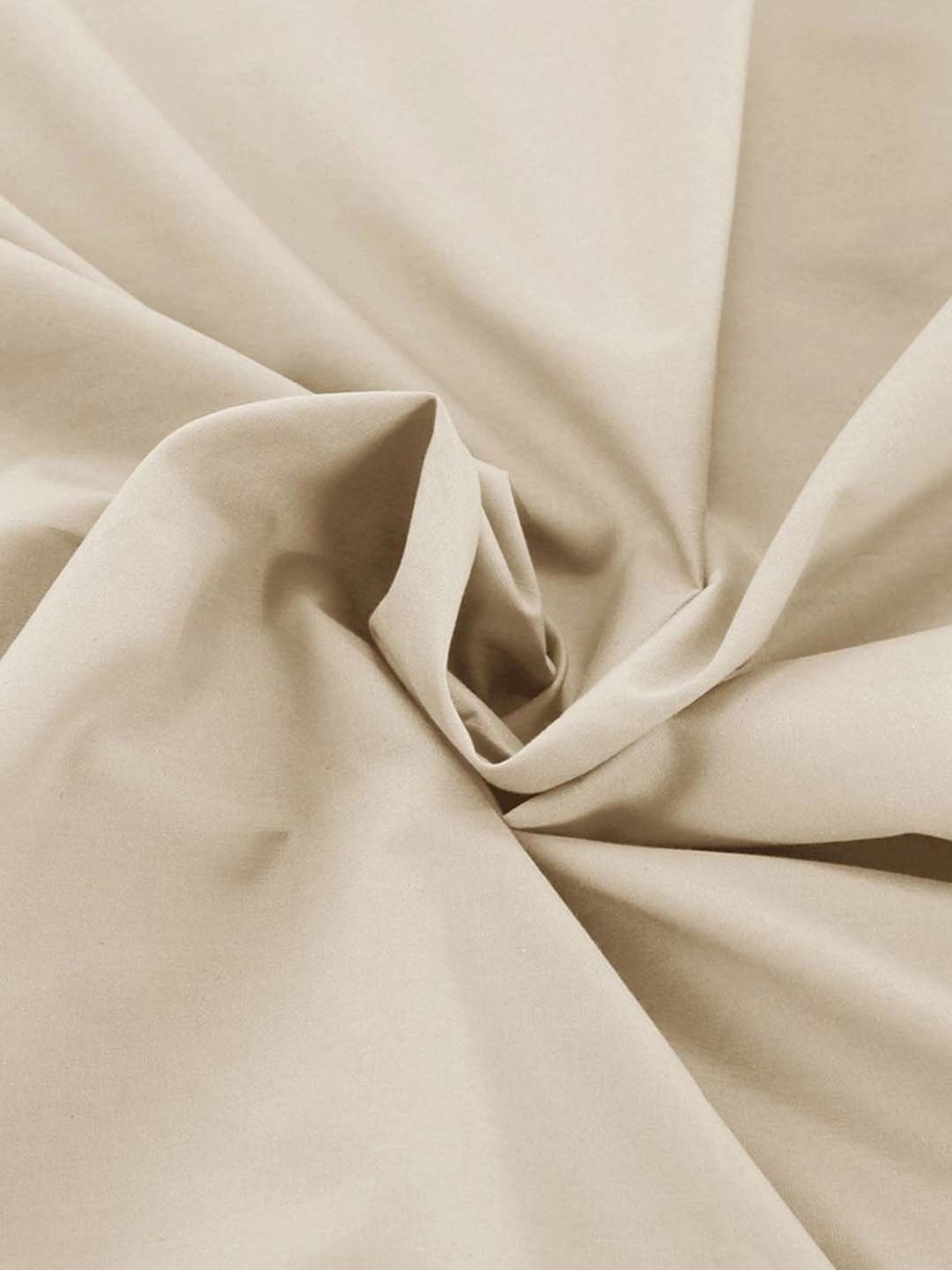 Maspar Beige Cotton 200 TC Bed Sheet Set